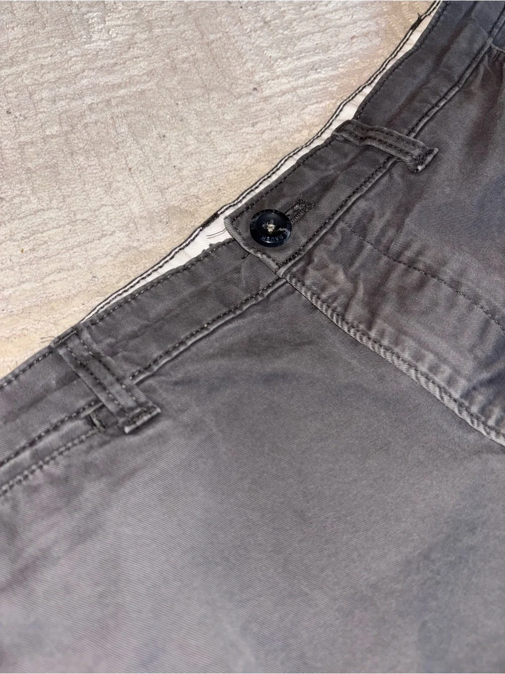 Eddie Bauer Gray Slim Fit Men’s Pants